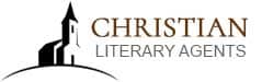 Church on a hill with Christian Literary Agents sign